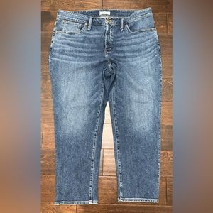 Women’s Madewell Blue Roadtripper Slim Boyjeans ND008-Size 18W